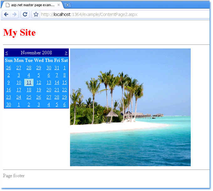 how to create master page in asp.net c example