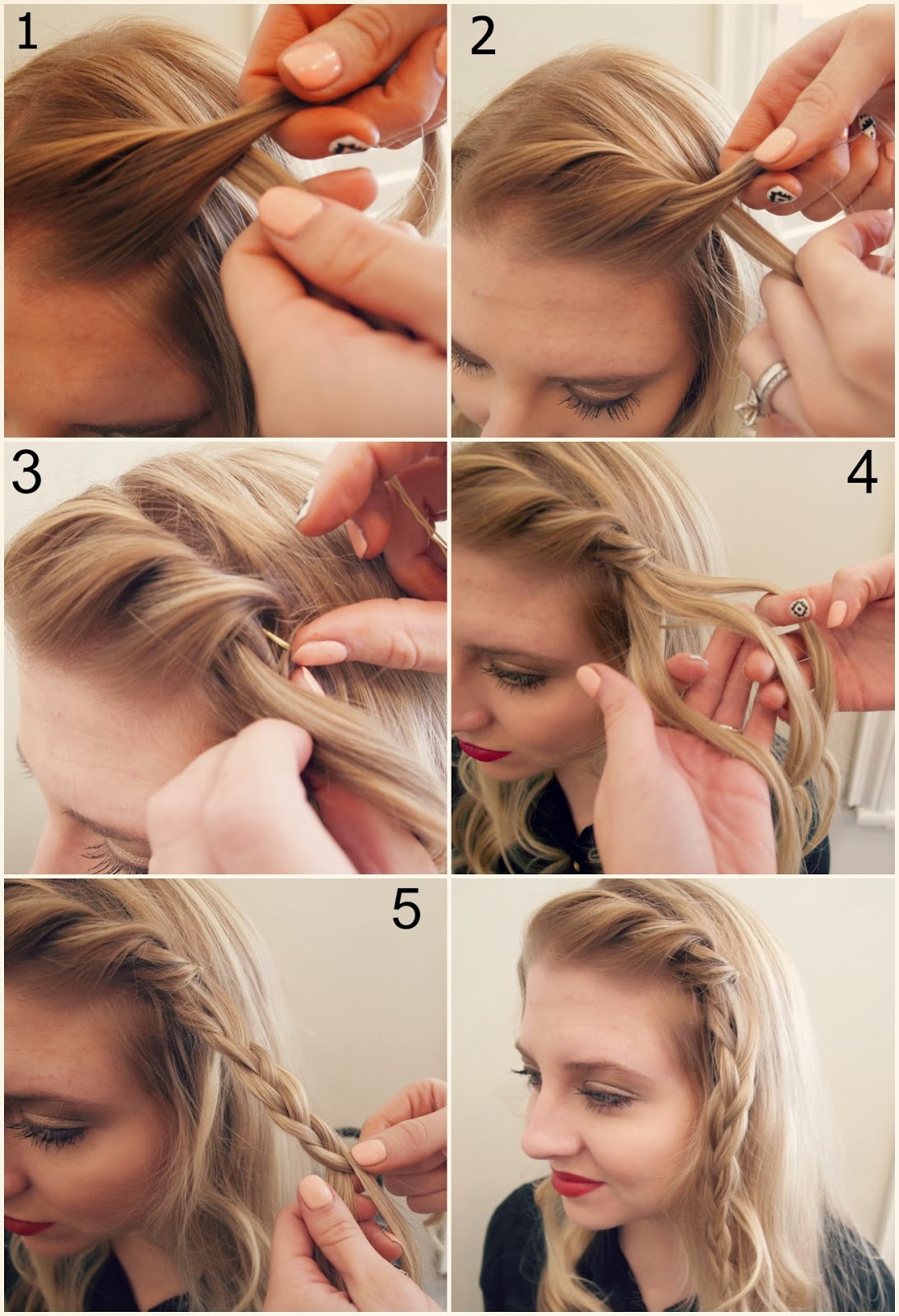 how to draw straight shoulder length hair step by step