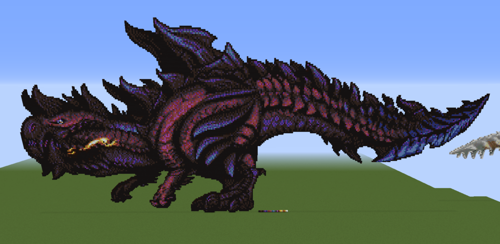 how to build monster hunter monsters in minecraft