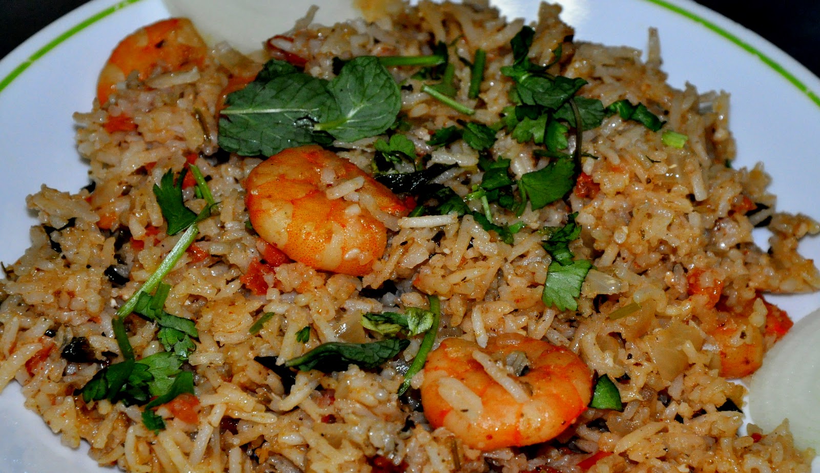how to cook shrimp biryani