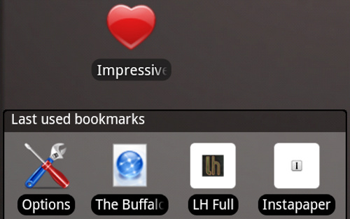 how to create a folder on home screen android