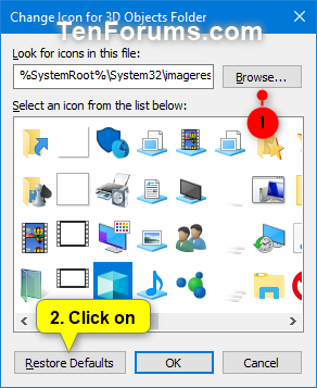 how to change folder icons windows 10