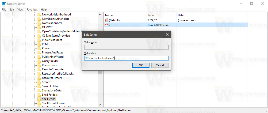 how to change folder icons windows 10