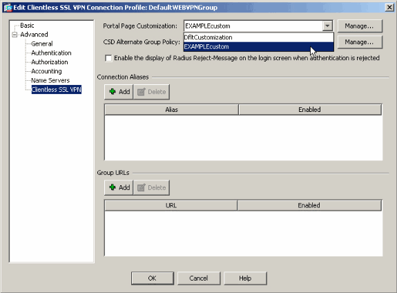 how to change logo next to url