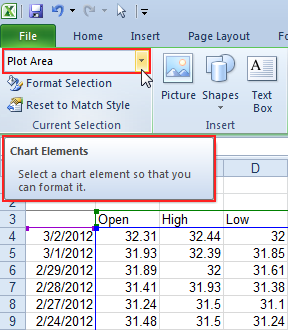how to add tick marks to excel graph