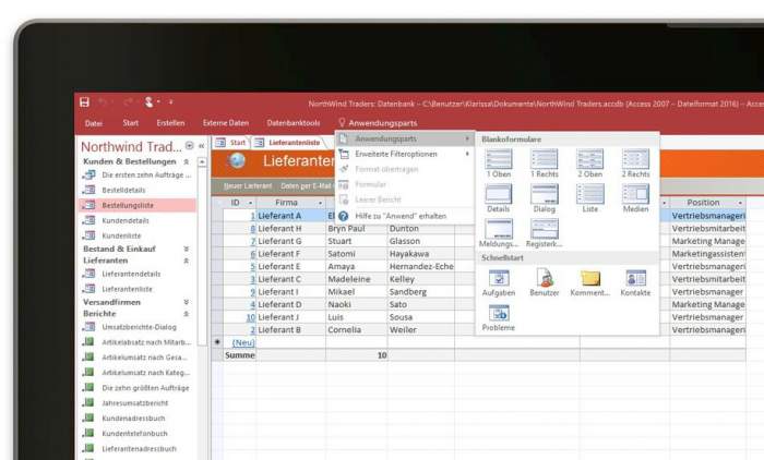 how to download microsoft access 2016
