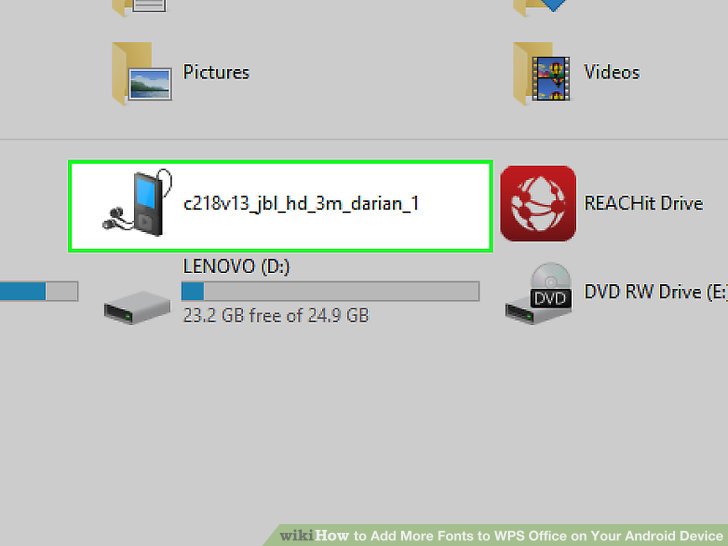 how to download fonts to android phone