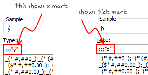 how to add tick marks to excel graph