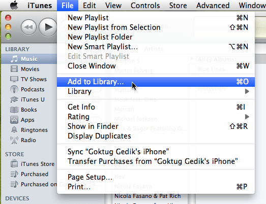 how to add pictures folder to itunes library