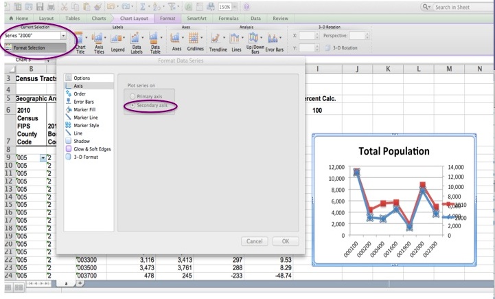 how to change default allocation size mac