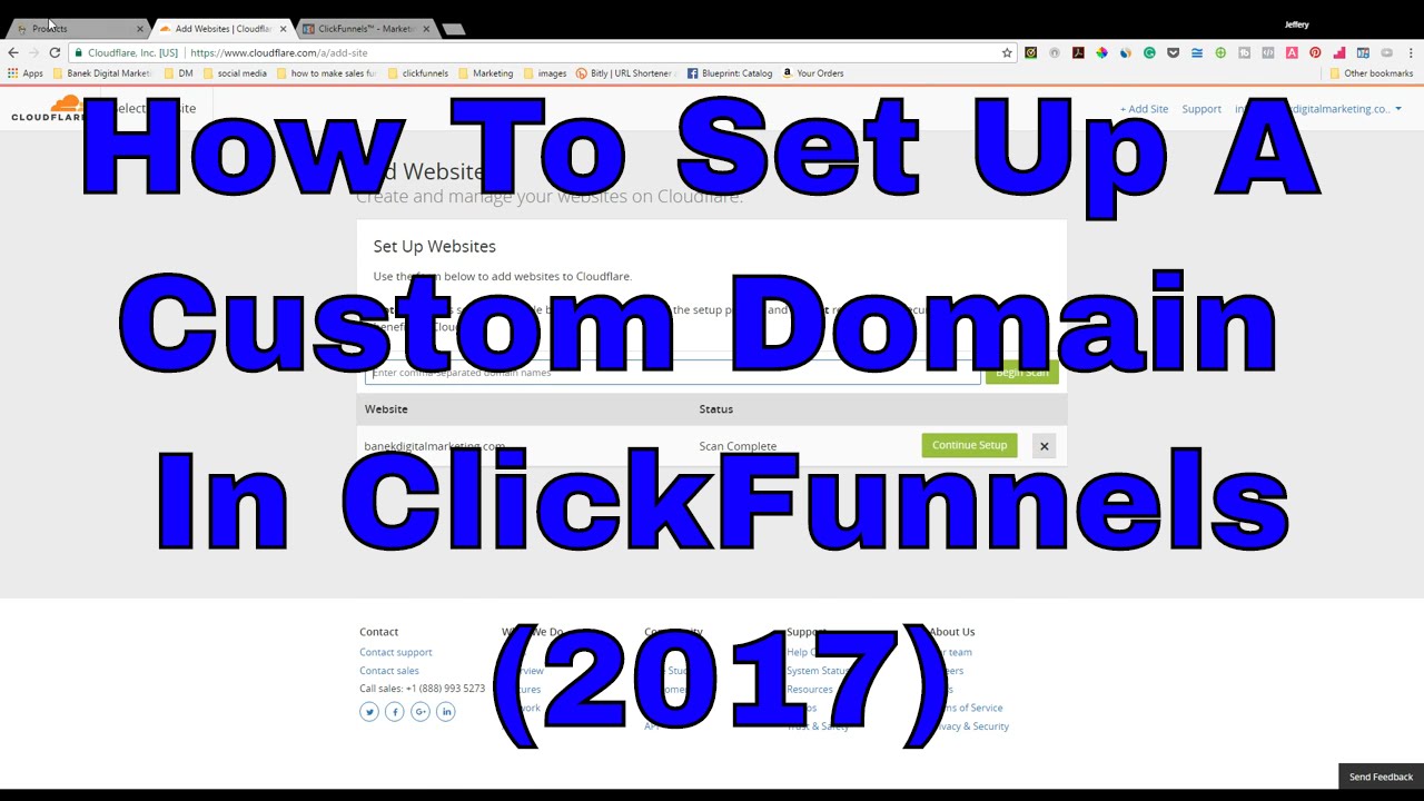 how to add a domain to a clickfunnel funnel