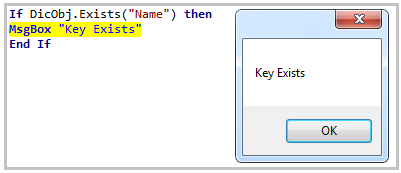 how to create dictionary object in qtp